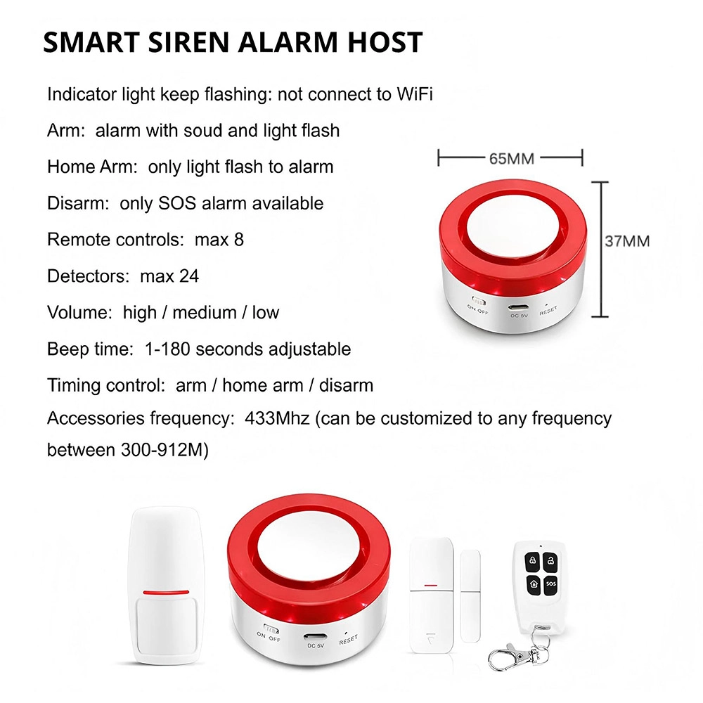 Smart Siren Alarm Host - Innotronik