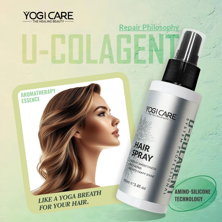Collagen hair spray