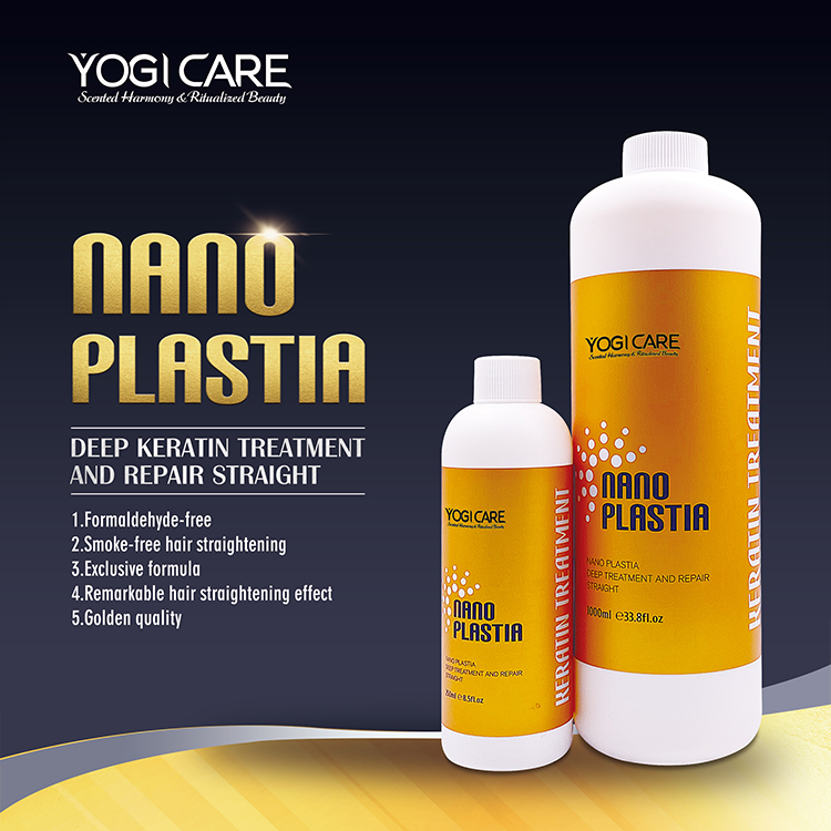 Nano plastic  hair treatment