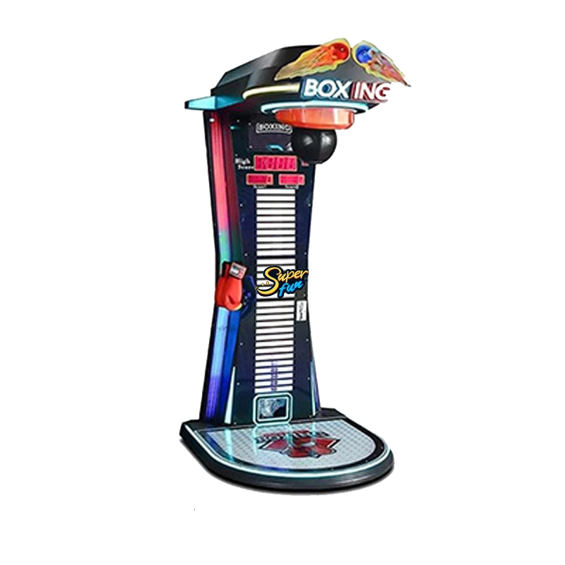 Luminous Boxing Machine – Coin Operated Boxing Arcade Game with Striking LED Effects-02 - Superfun Luminous Boxing Machine – Coin Operated Boxing Arcade Game with Striking LED Effects-02 - Superfun