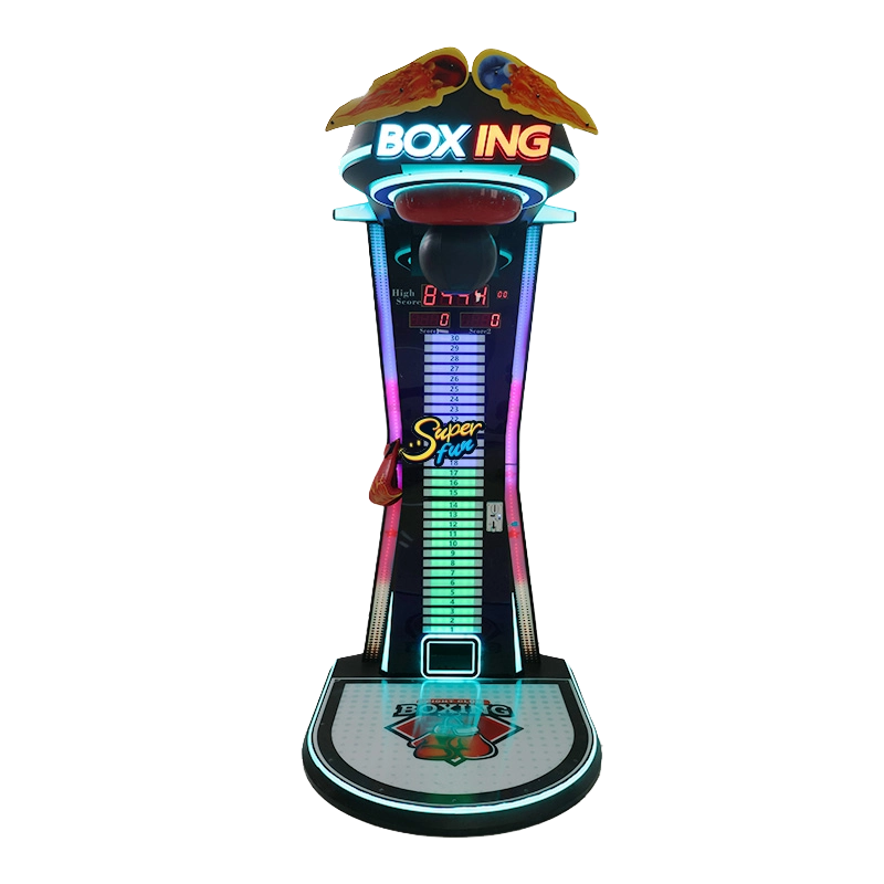 Luminous Boxing Machine – Coin Operated Boxing Arcade Game with Striking LED Effects - Superfun Luminous Boxing Machine – Coin Operated Boxing Arcade Game with Striking LED Effects - Superfun