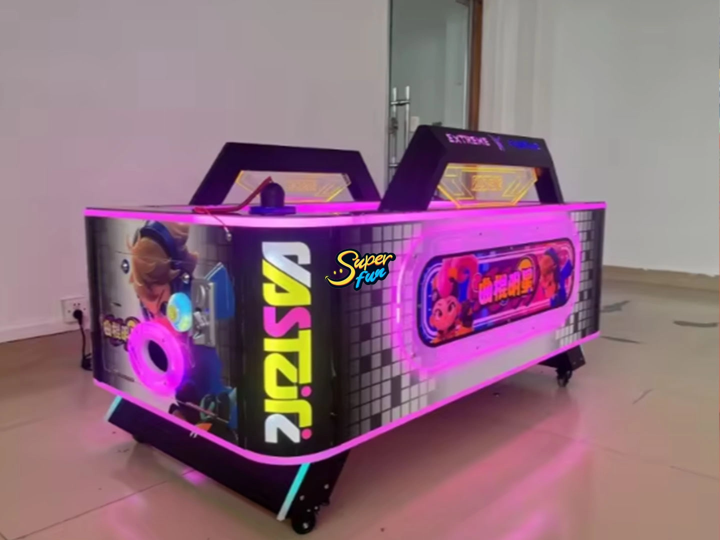 Hockey-Star-–-Kids-Air-Hockey-Table-01 - Superfun Hockey Star – Kids Air Hockey Table-01 - Superfun