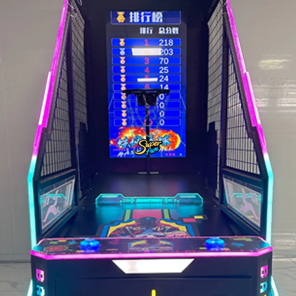 Basketball-Arcade-Machine - Superfun Basketball Arcade Machine - Superfun