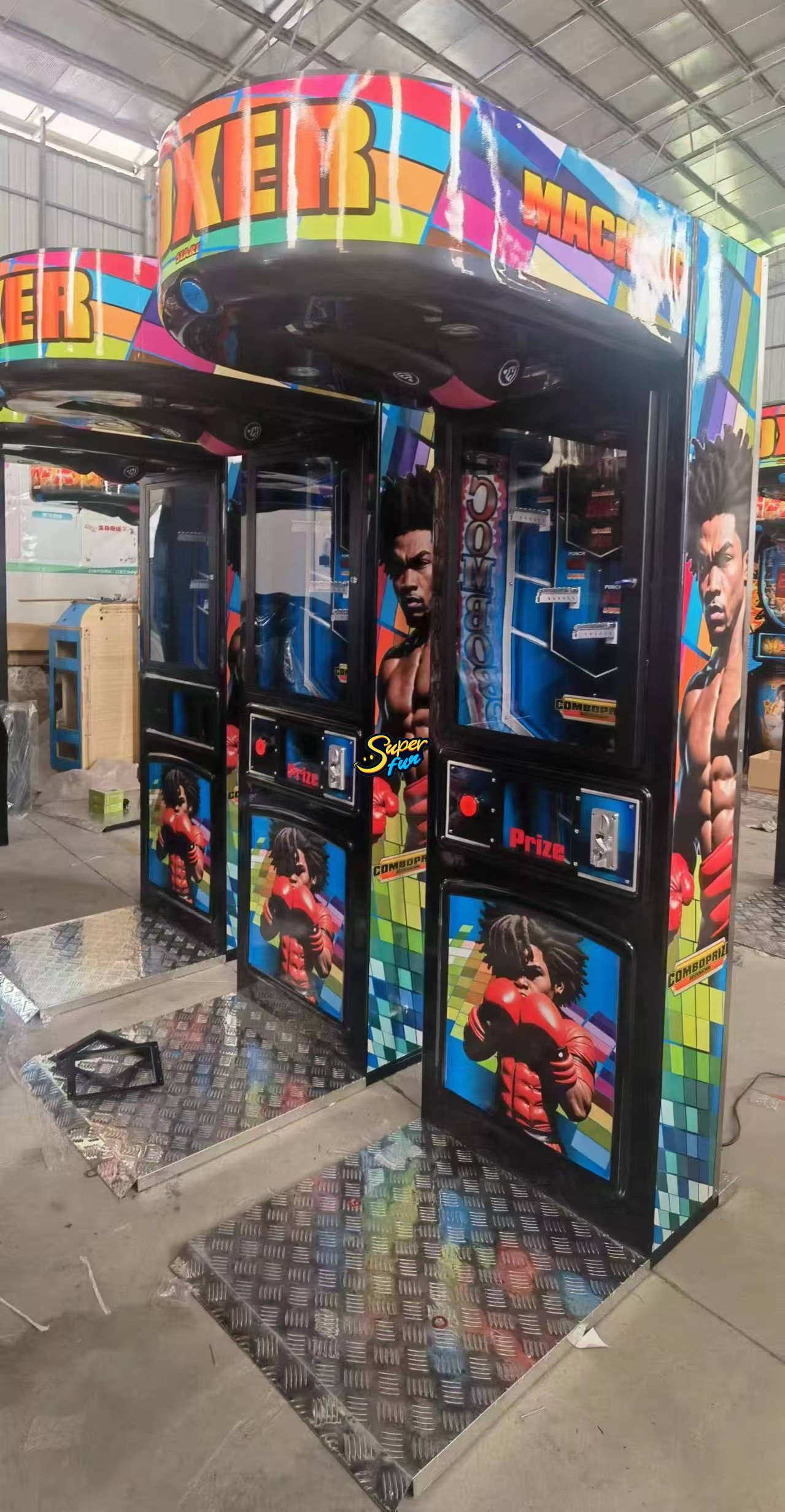 boxing machine-prize version. boxing machine-prize version.