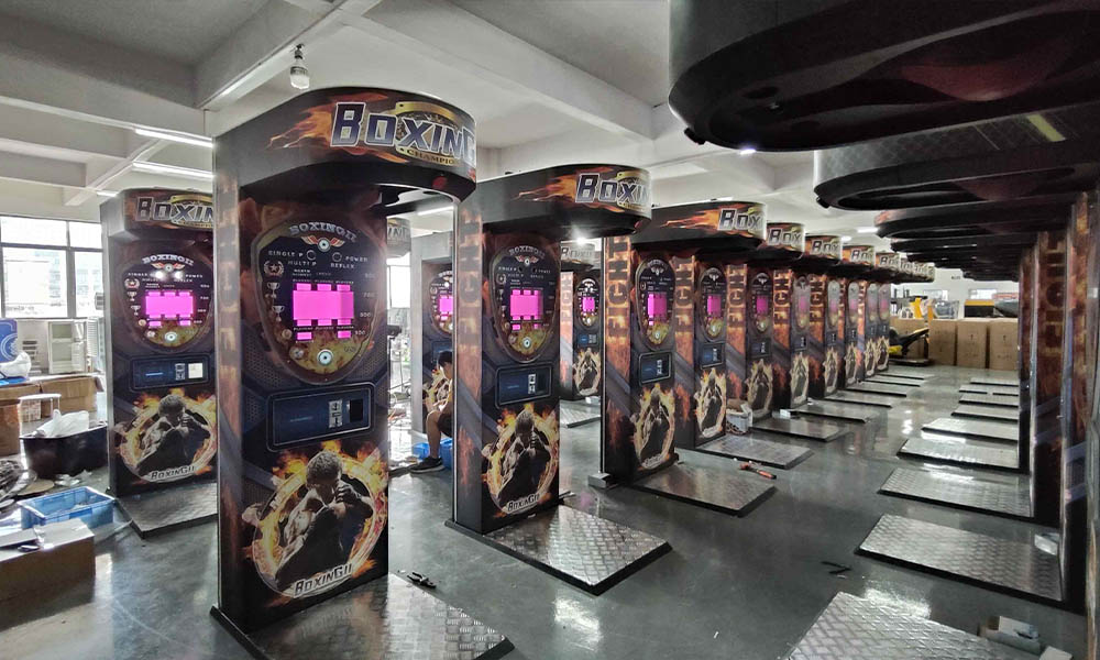 DRAGON BOXING-Coin Operated Boxing Arcade Game for Cool Venues. - Superfun