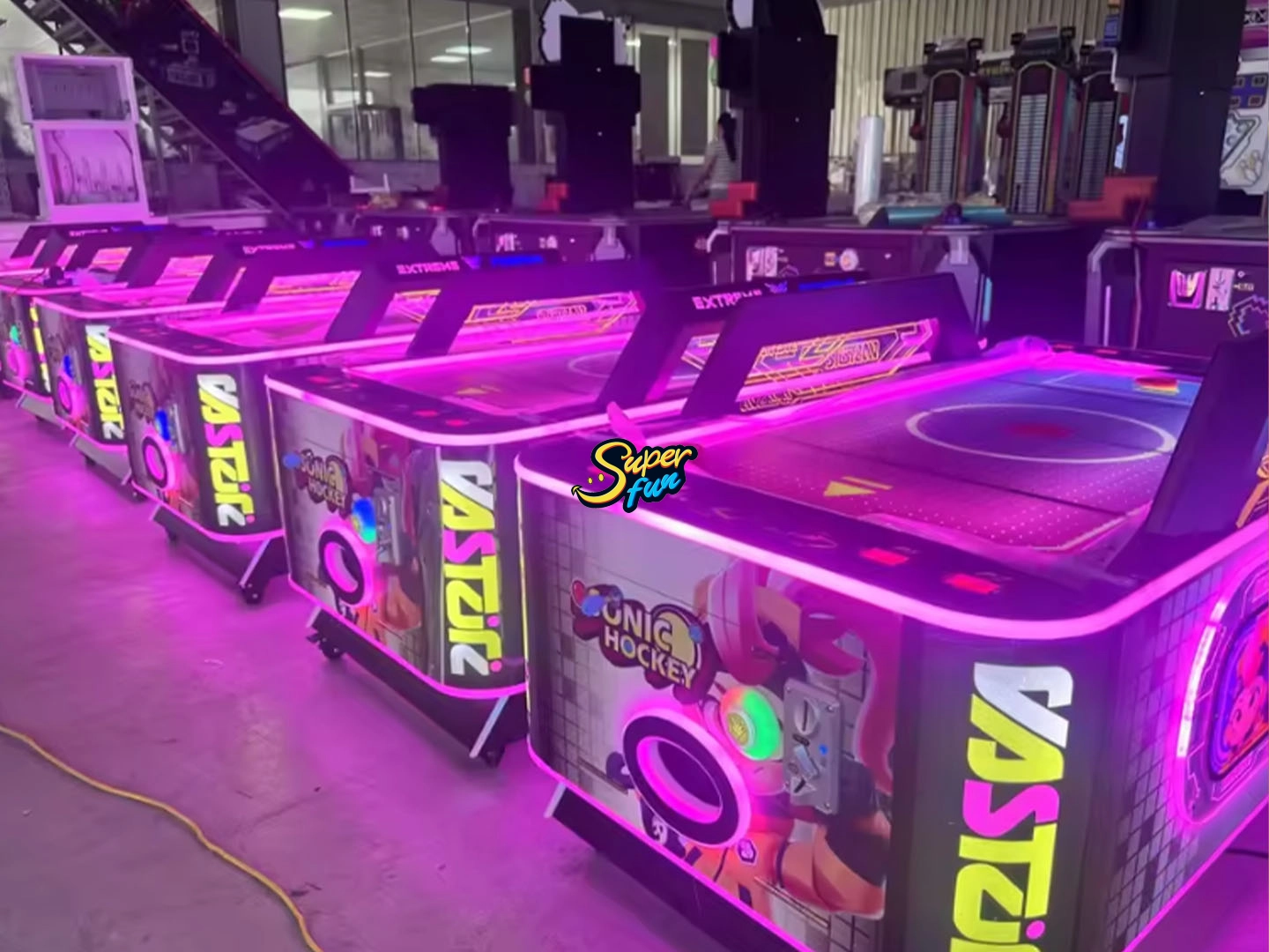 Kids-Air-Hockey-Table - Superfun Kids Air Hockey Table - Superfun