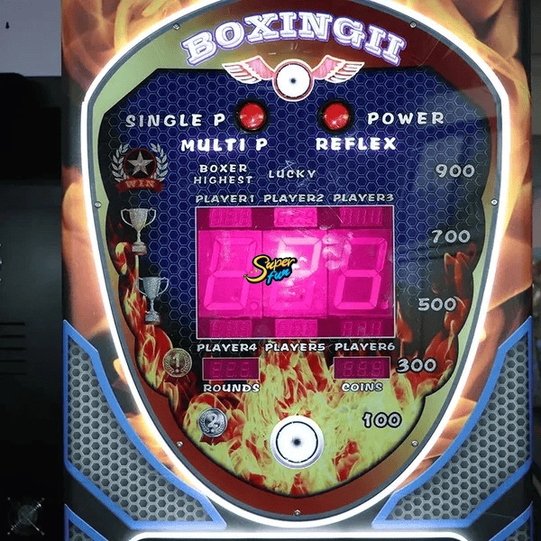 arcade-boxing-machine - Superfun arcade boxing machine - Superfun