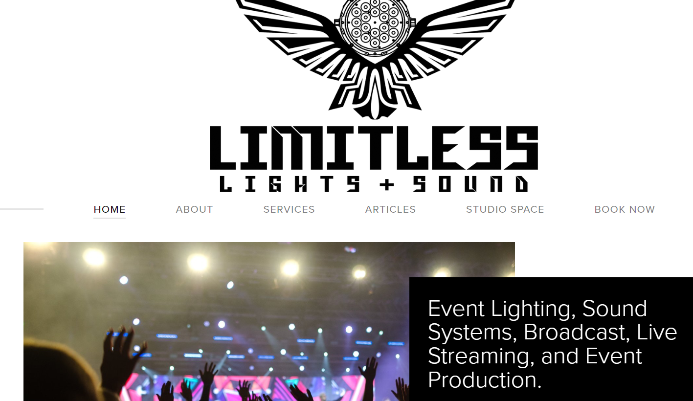 Limitless Lights and Sound LED PAR LIGHT manufacturer