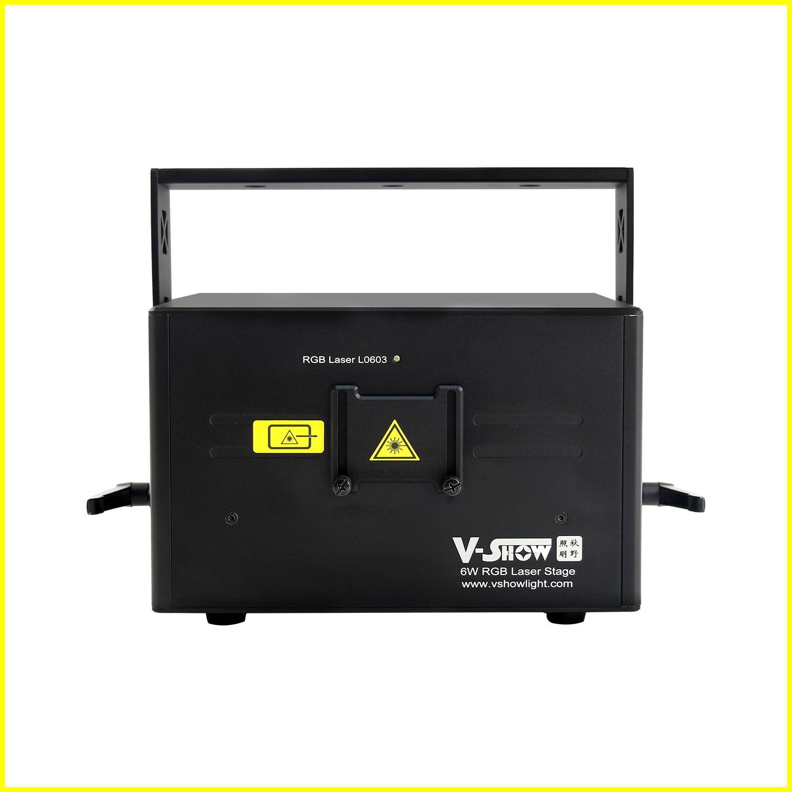 VSHOW L0603 6W RGB Animation Laser 20kpps 30kpps Scanner