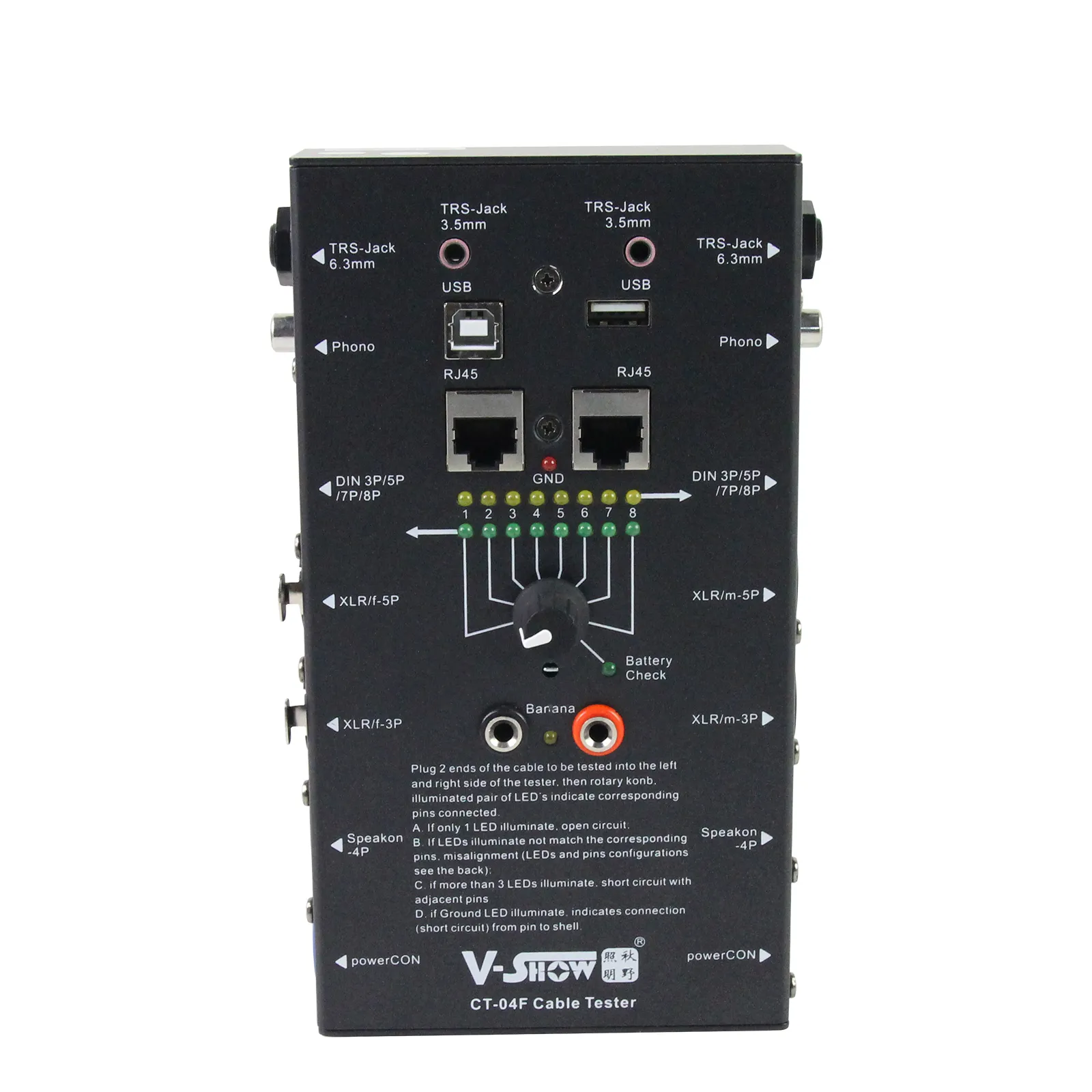CT-04F Cable Tester