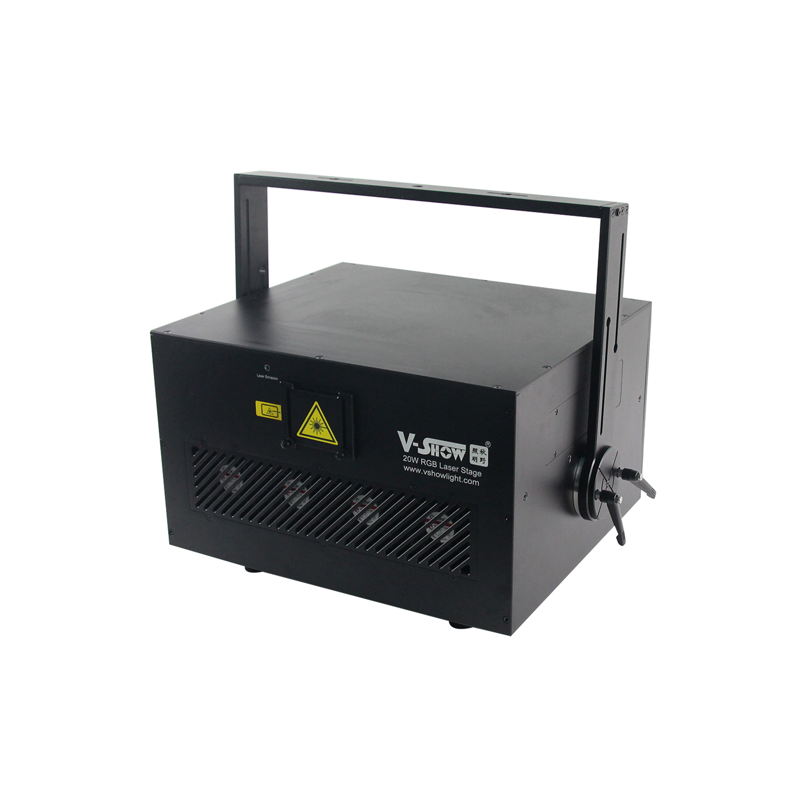 V-Show L2003 20W RGB Laser stage DT50BB 50kpps ±30° Scanner system