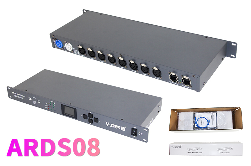 8 Port DMX Artnet Rdm Console