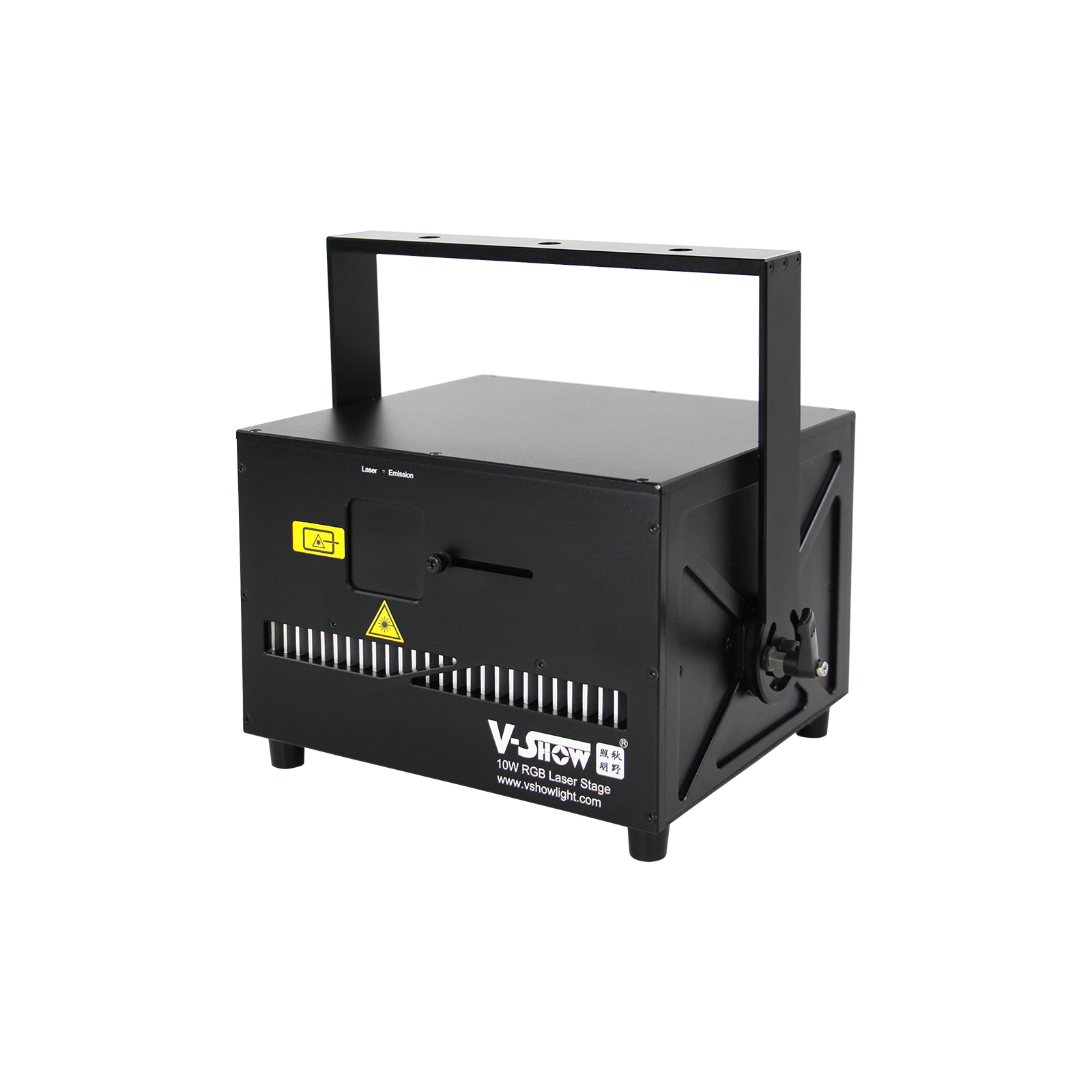 VSHOW L1003 10W RGB Laser Projector 35KPPS Scanner system 12 21CH