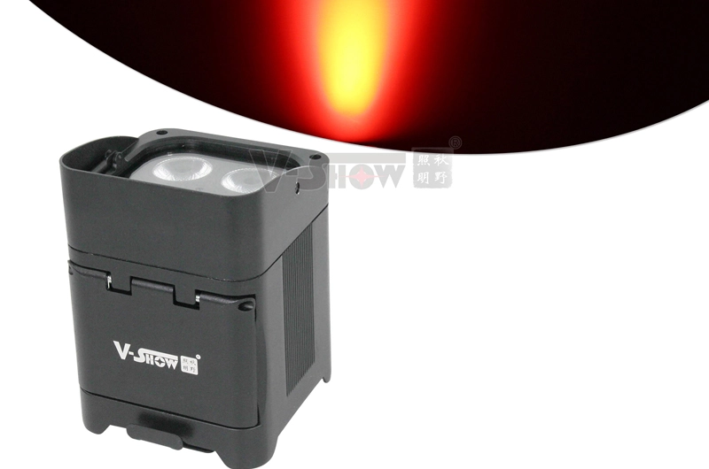 Outdoor 4x18W 6in1 Waterproof Battery LED Par