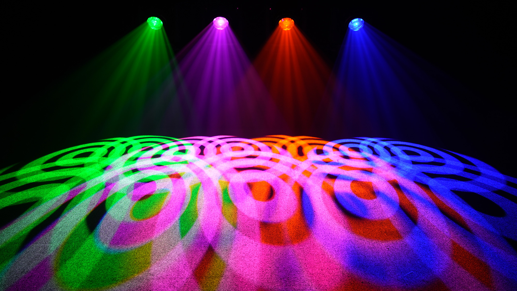 moving head lights effect