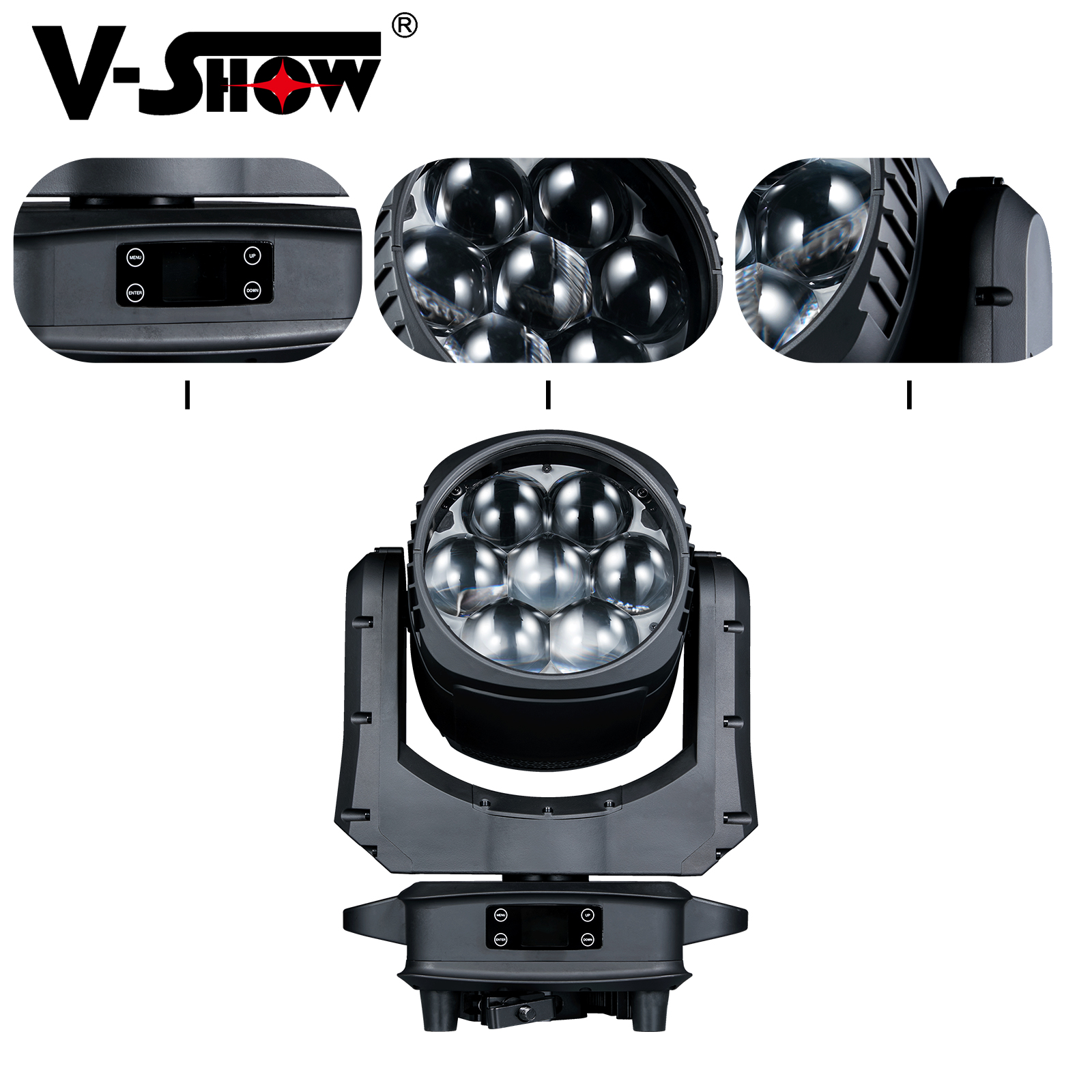 Moving head stage light