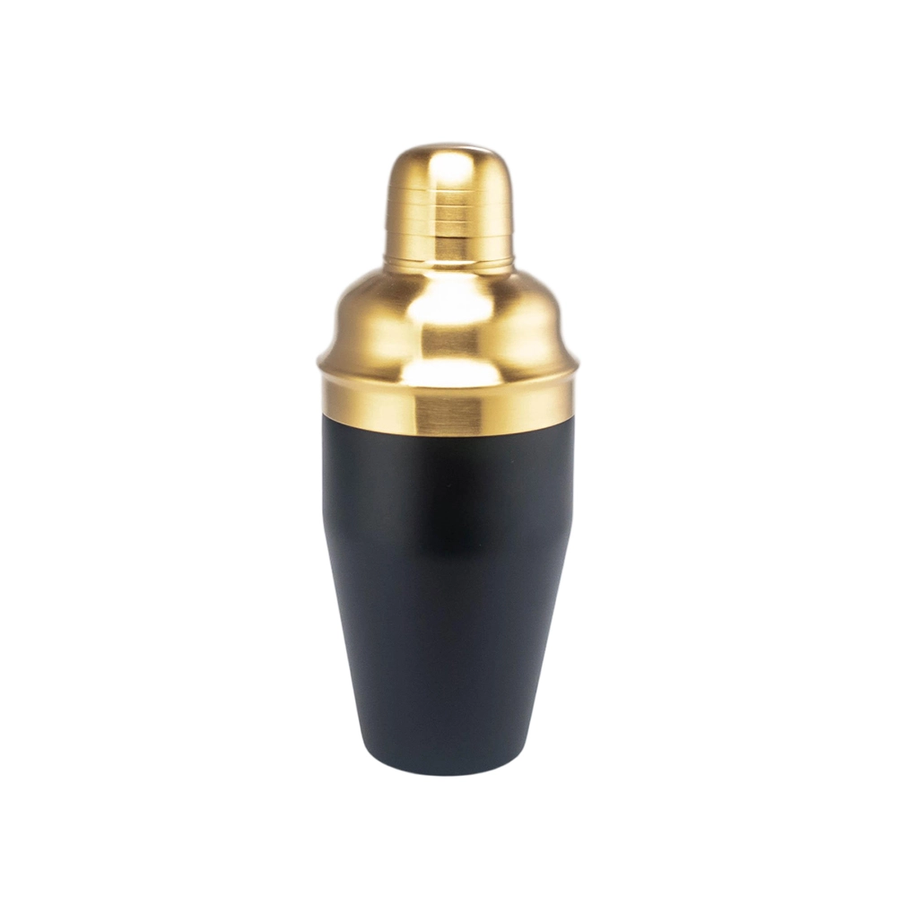 Luxury Stainless Steel Cocktail Shaker Bar Set - Brass Finish (5-Piece Gift Set) 3