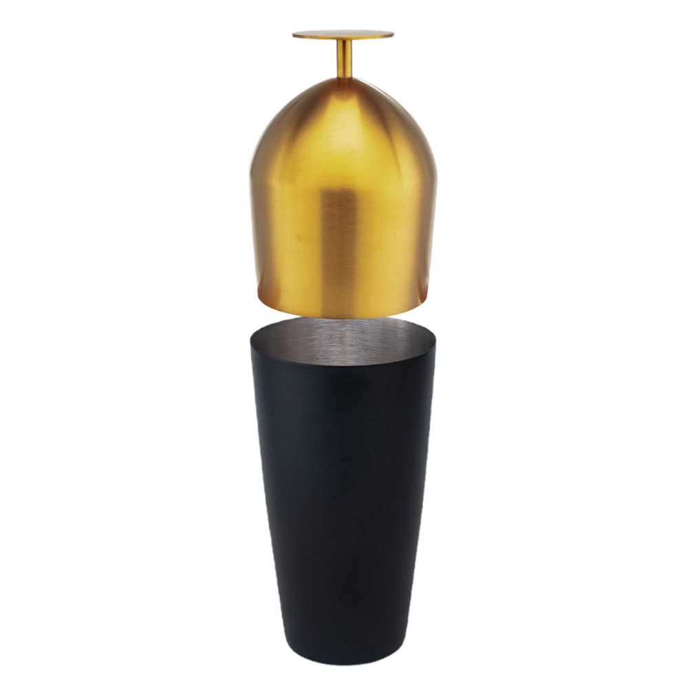 700ml Black & Gold Unique Cocktail Shakers 3