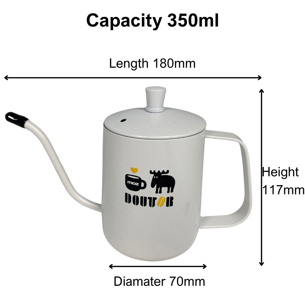350ml Gooseneck Coffee Pot – Precise Pour Over Kettle for Home Brewing 3