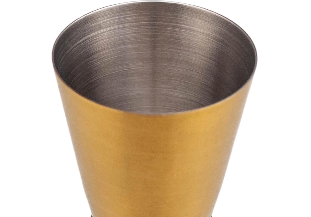 Luxury Stainless Steel Cocktail Shaker Bar Set - Brass Finish (5-Piece Gift Set) 5