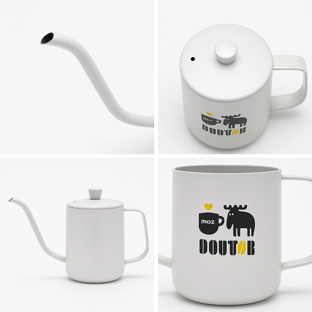 350ml Gooseneck Coffee Pot – Precise Pour Over Kettle for Home Brewing 2