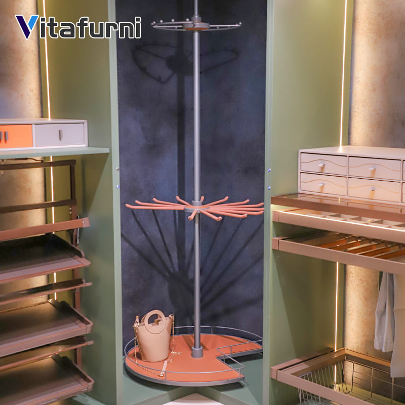 3-Tier Rotating Closet Spinner