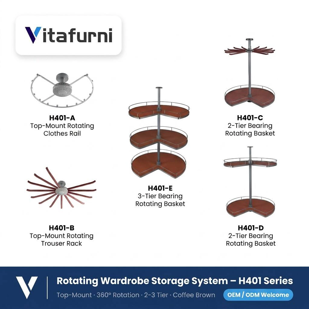 360 degree wardrobe rack (1) - Vitafurni