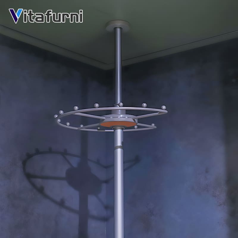 360 Rotating Wardrobe Organizer Rack