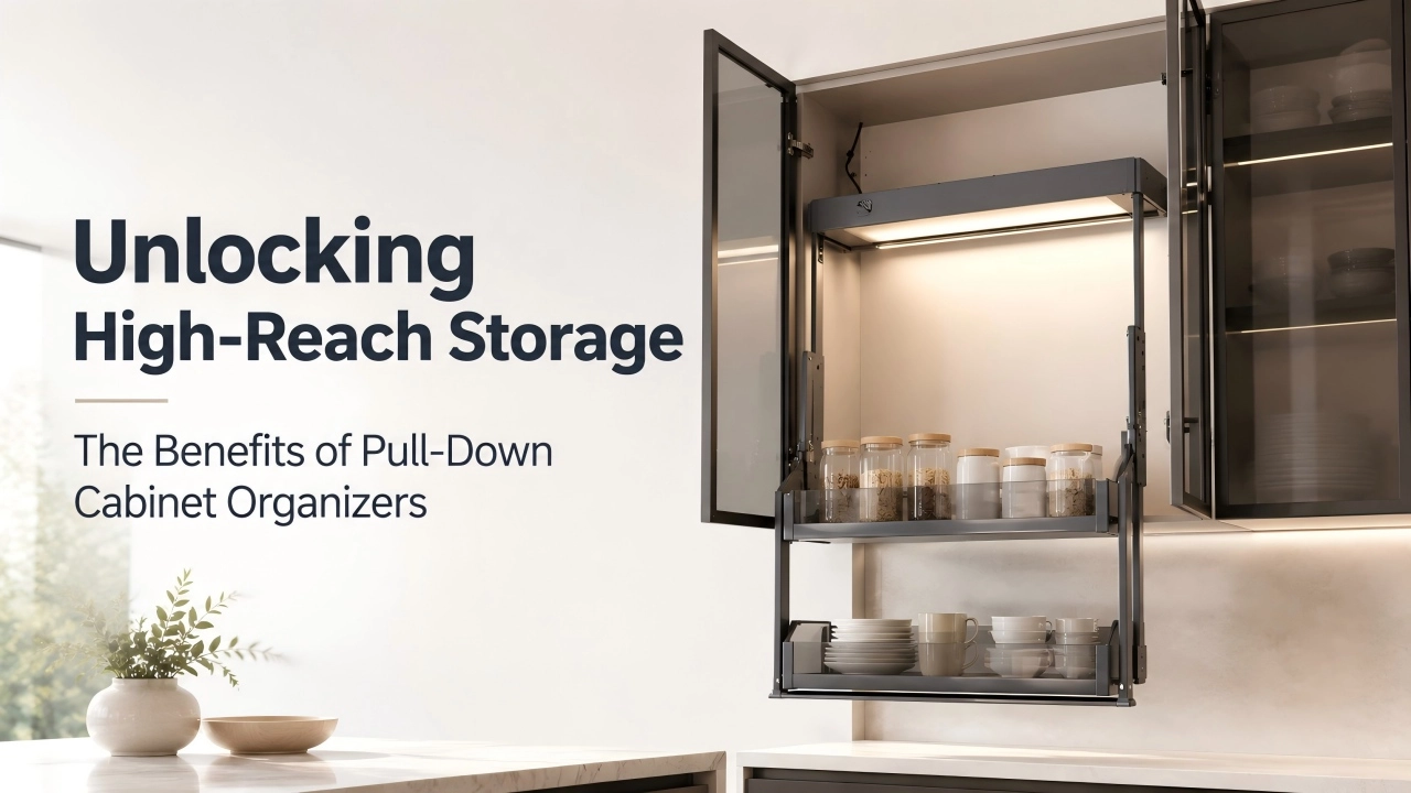 Benefits of Pull-Down Cabinet Organizers - Vitafurni