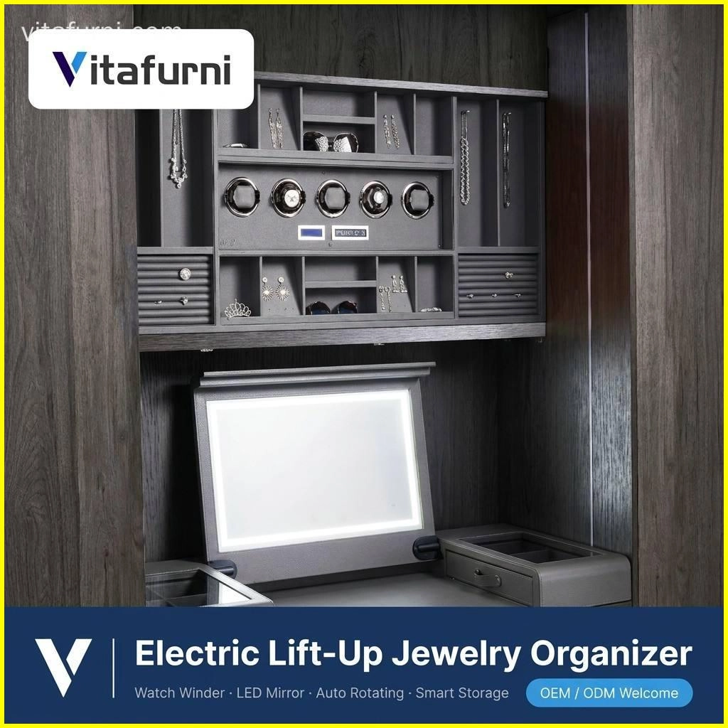 biometric jewelry safe box (1) - Vitafurni