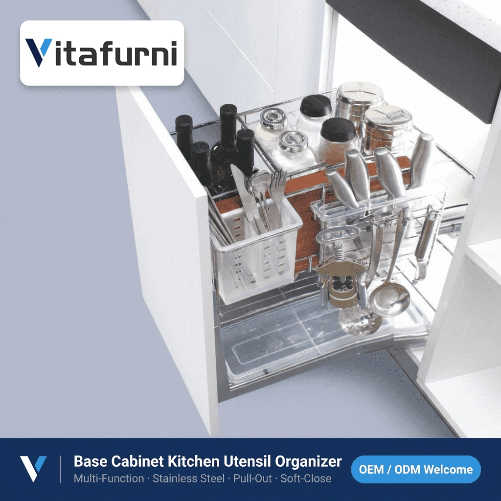 chrome cabinet knife organizer (2) - Vitafurni