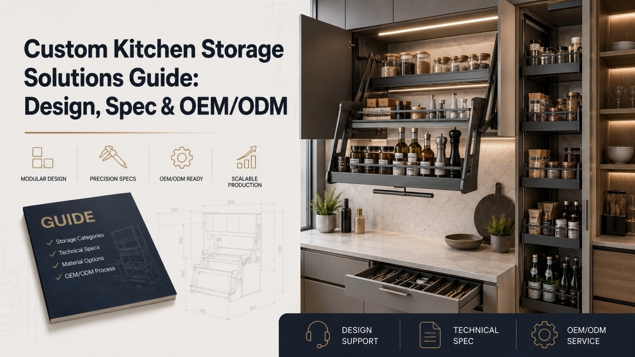 Custom Kitchen Storage Solutions Guide - Vitafurni