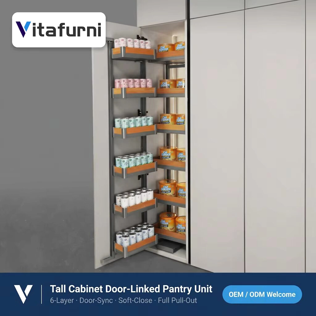 door linked kitchen pantry (1) - Vitafurni