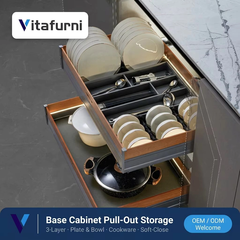 kitchen drawer storage system (2) - Vitafurni