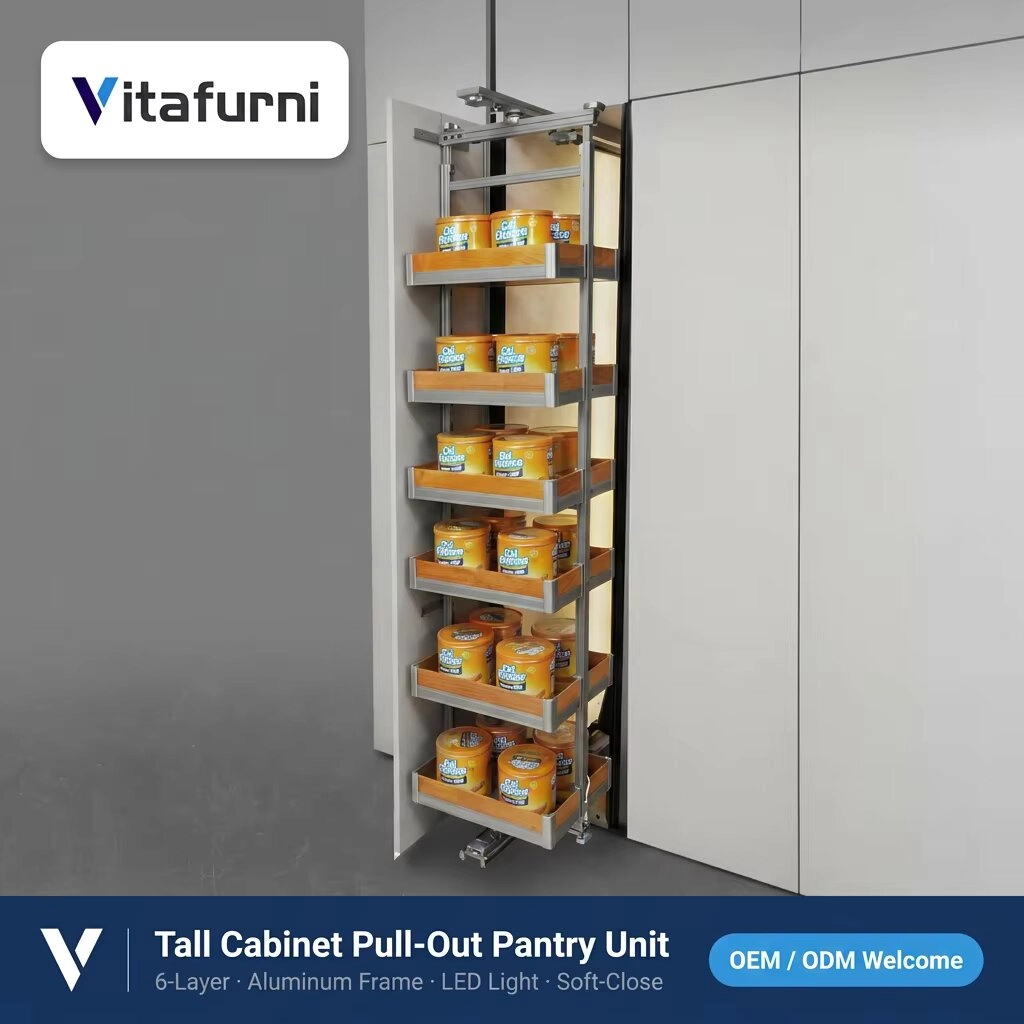 kitchen storage pull out 300mm (2) - Vitafurni