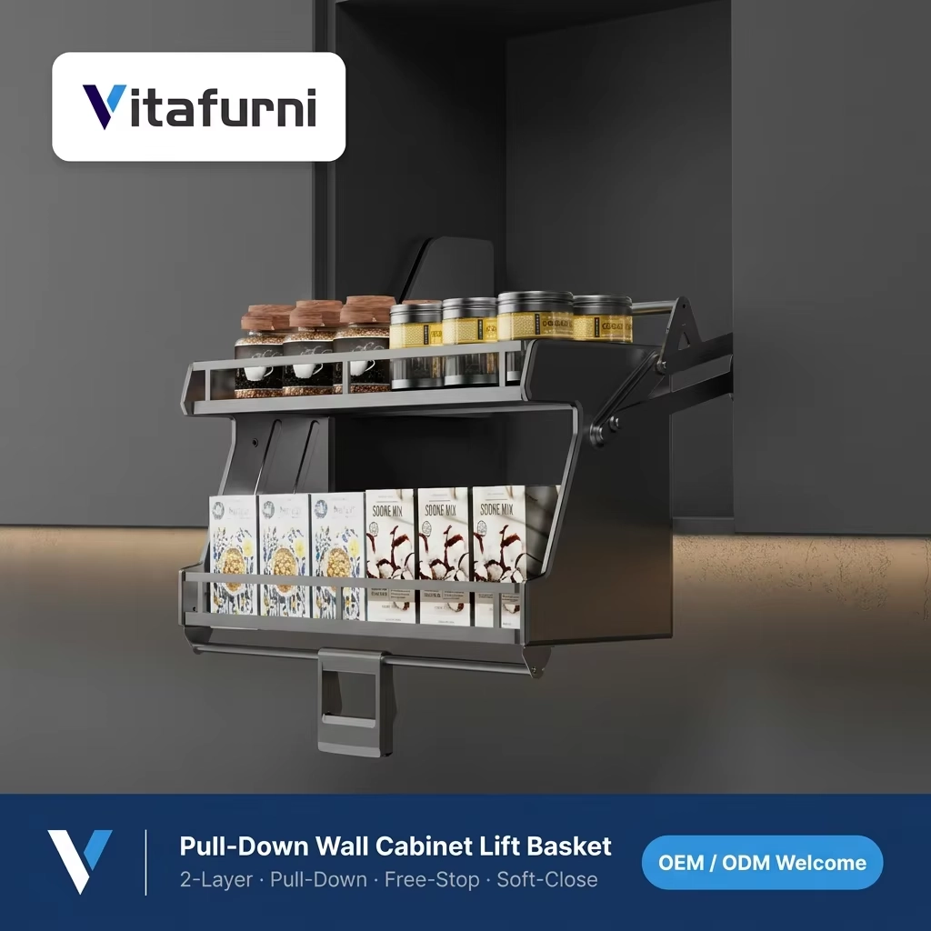 kitchen upper cabinet pull out (2) - Vitafurni