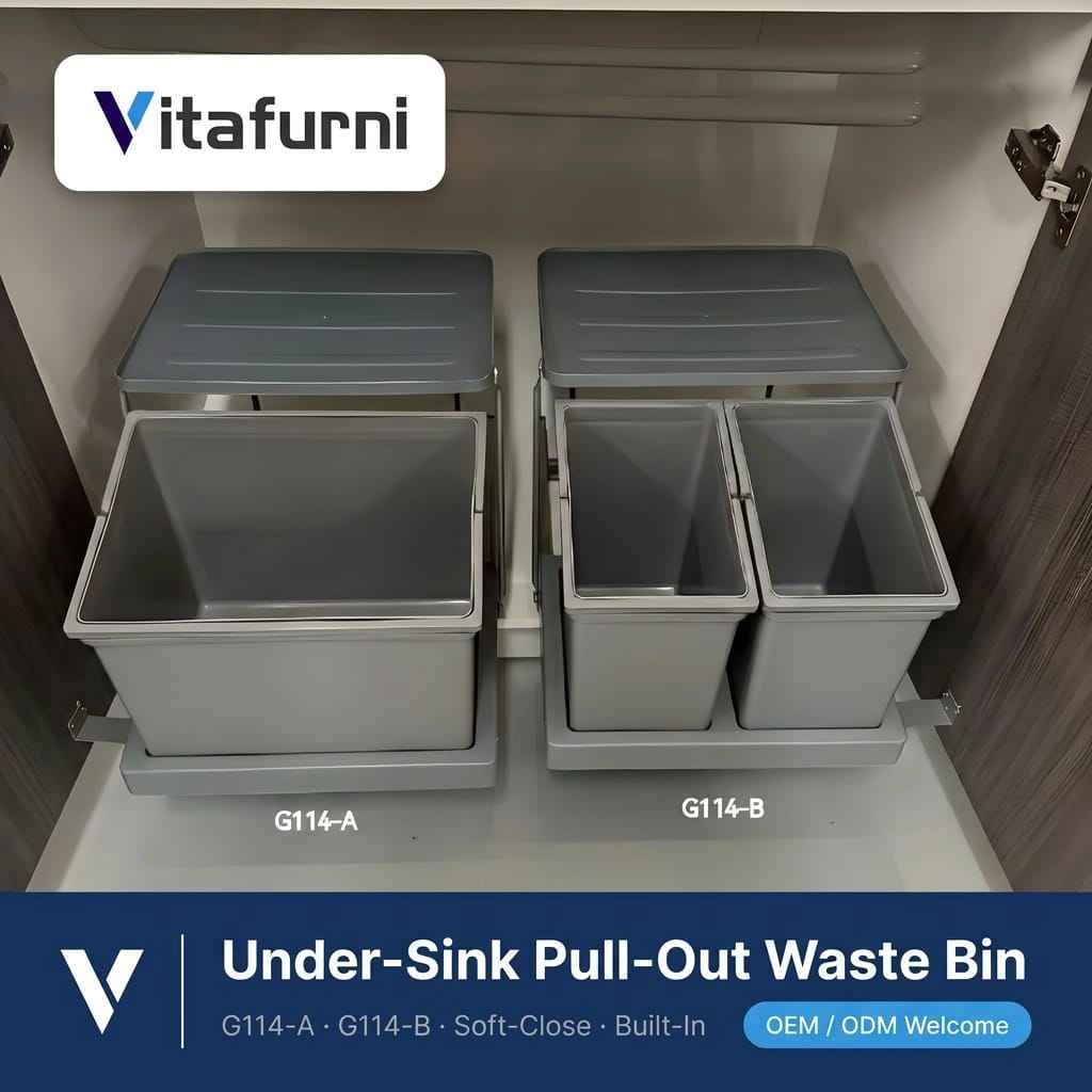 low profile garbage can (1) - Vitafurni