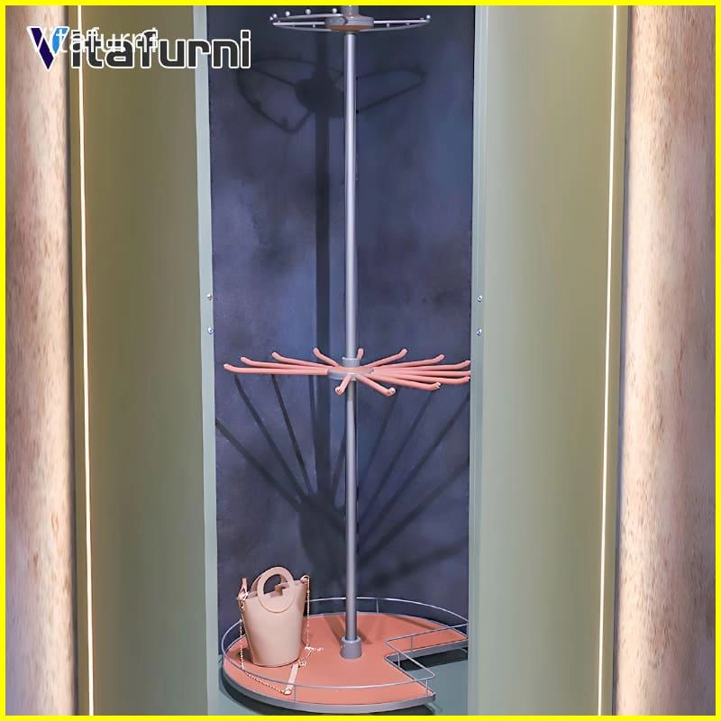 Luxury Leather Finish Wardrobe Accessories - Vitafurni