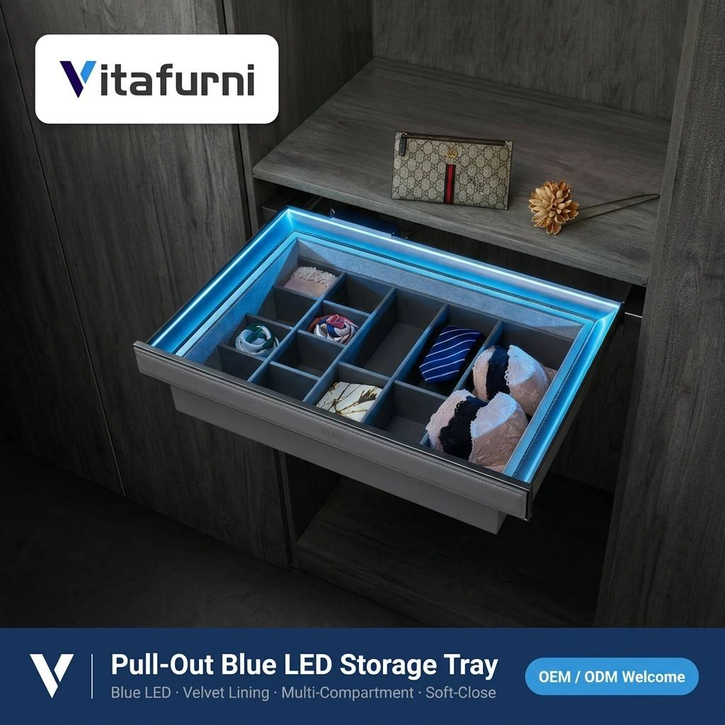 luxury tie and accessory tray (2) - Vitafurni