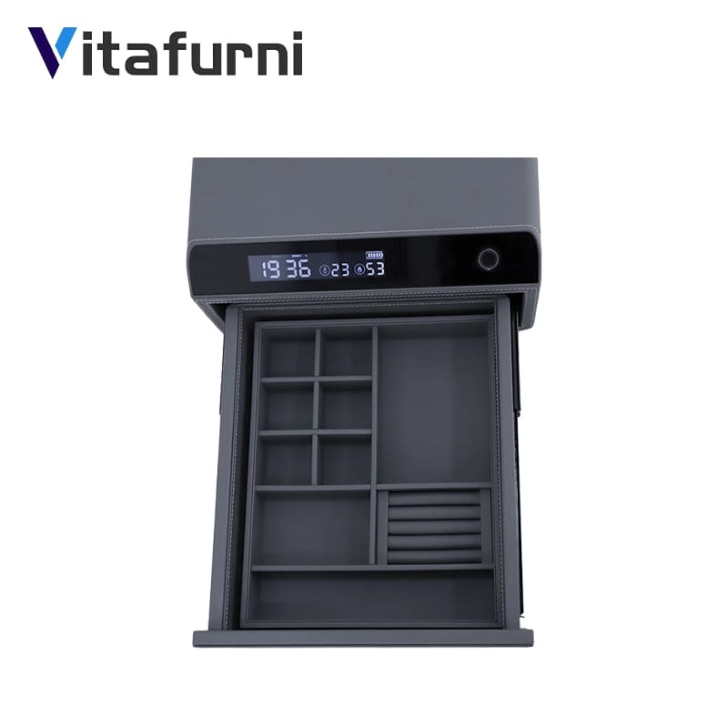 Luxury Walk-in Closet Jewelry Safe Drawer - Vitafurni