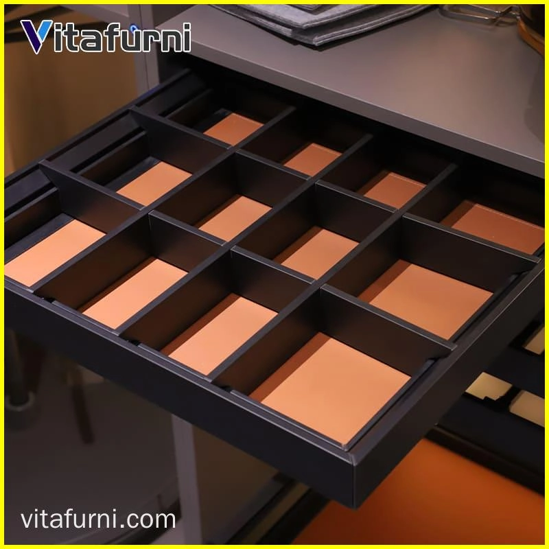 Luxury wardrobe hardware jewelry system - Vitafurni
