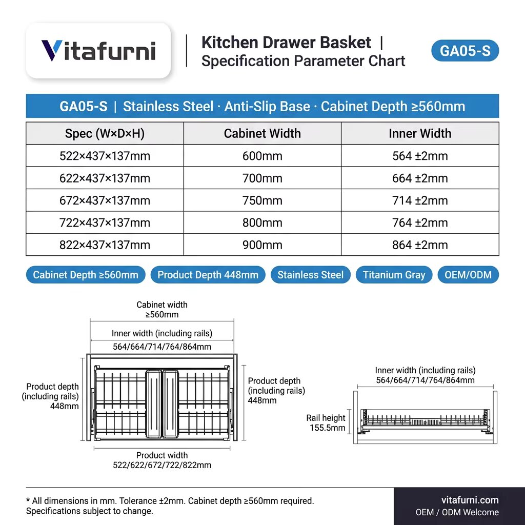 modern pull-out cabinet basket (2)