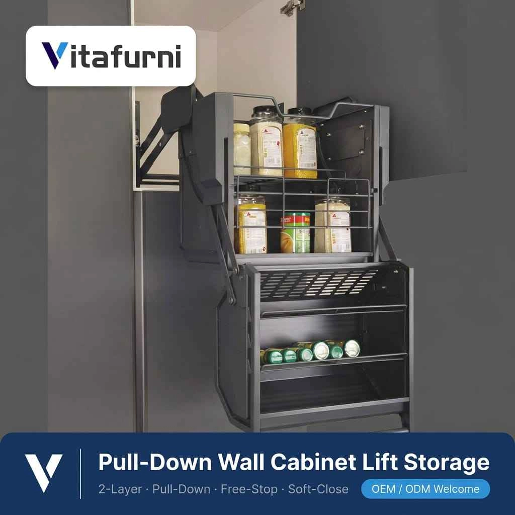 pull down cabinet organizer (1) - Vitafurni