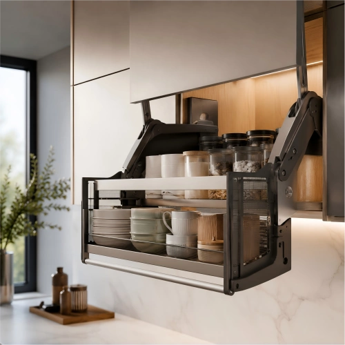 Pull Down Kitchen Cabinet - Vitafurni