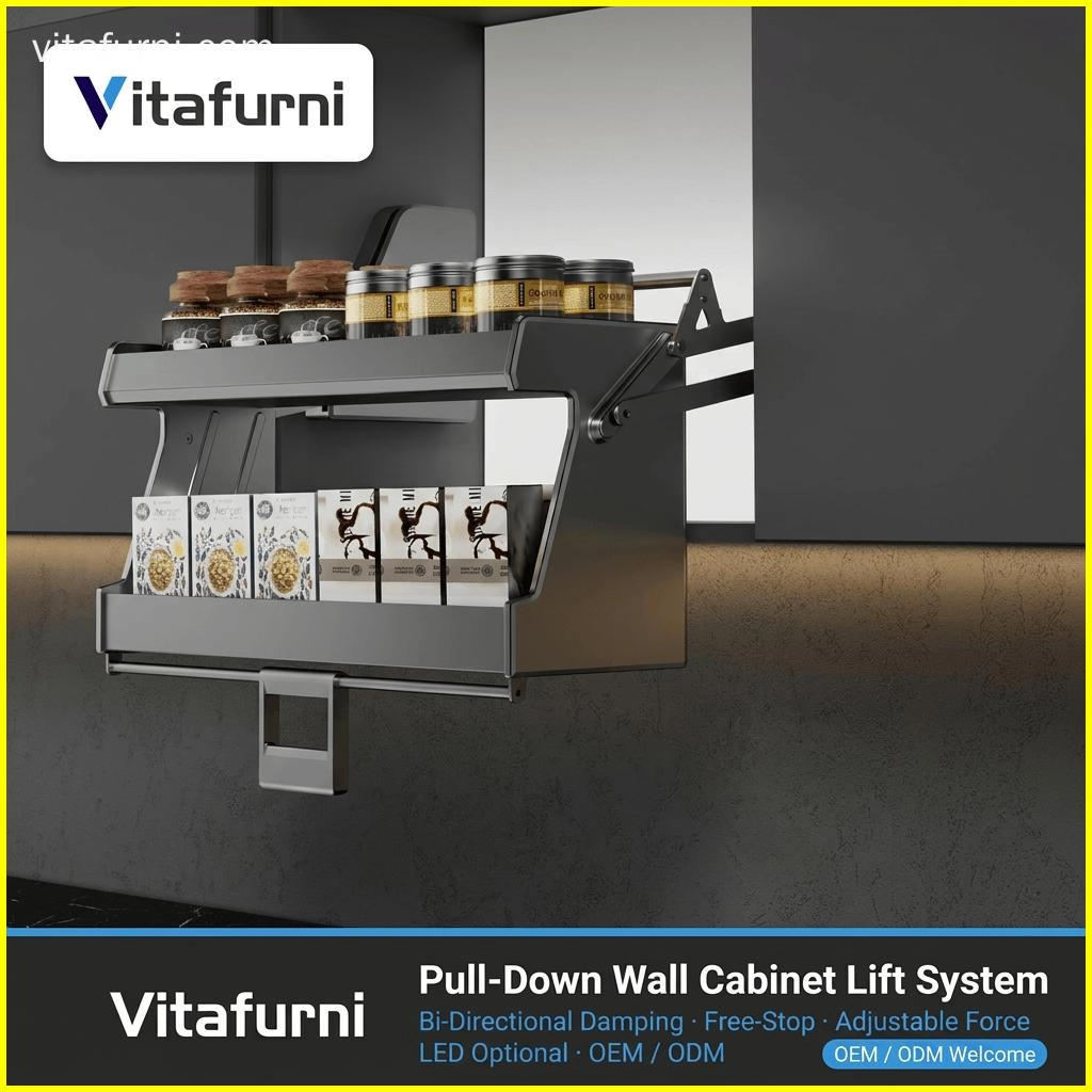 pull down wall cabinent lift system (2)_1 - Vitafurni