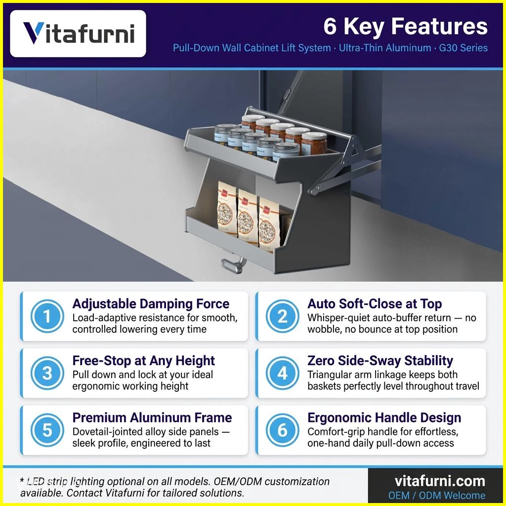 pull down wall cabinet lift system (1) - Vitafurni