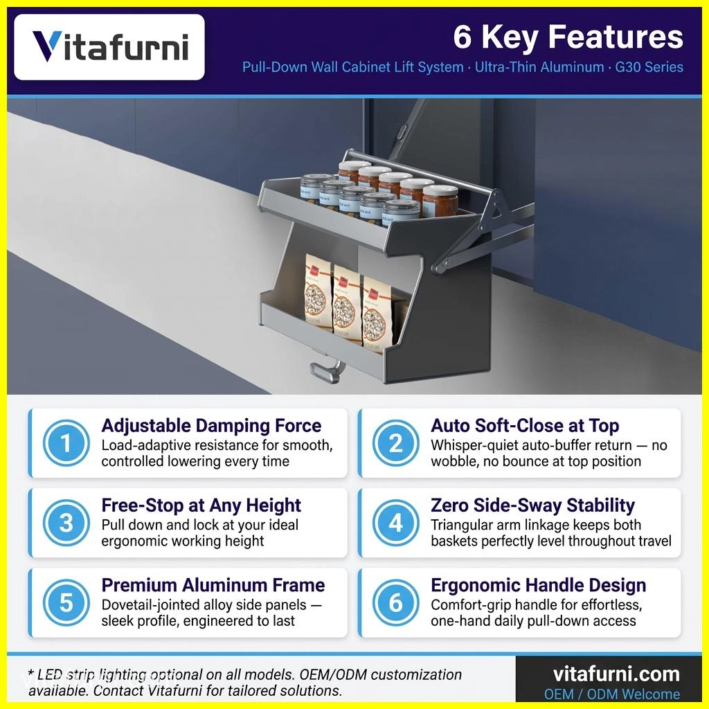 pull down wall cabinet lift system (1) - Vitafurni