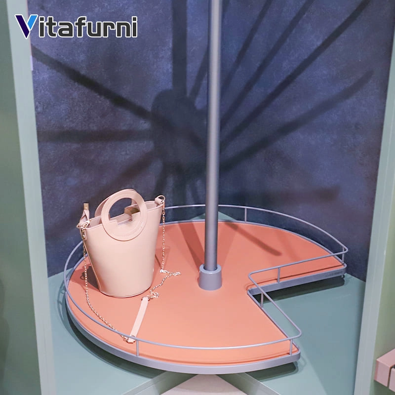 Revolving Wardrobe Corner Rack - Vitafurni