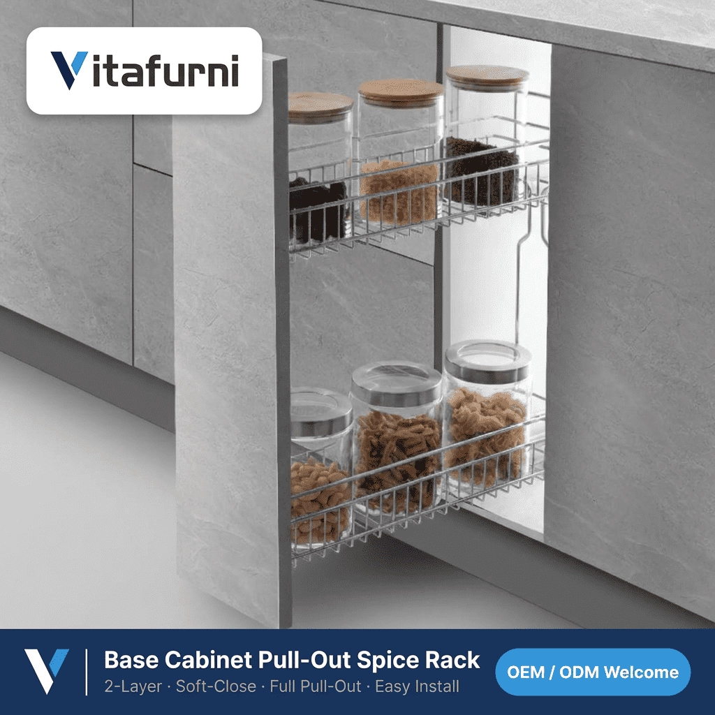 side mount cabinet spice larder (4) - Vitafurni