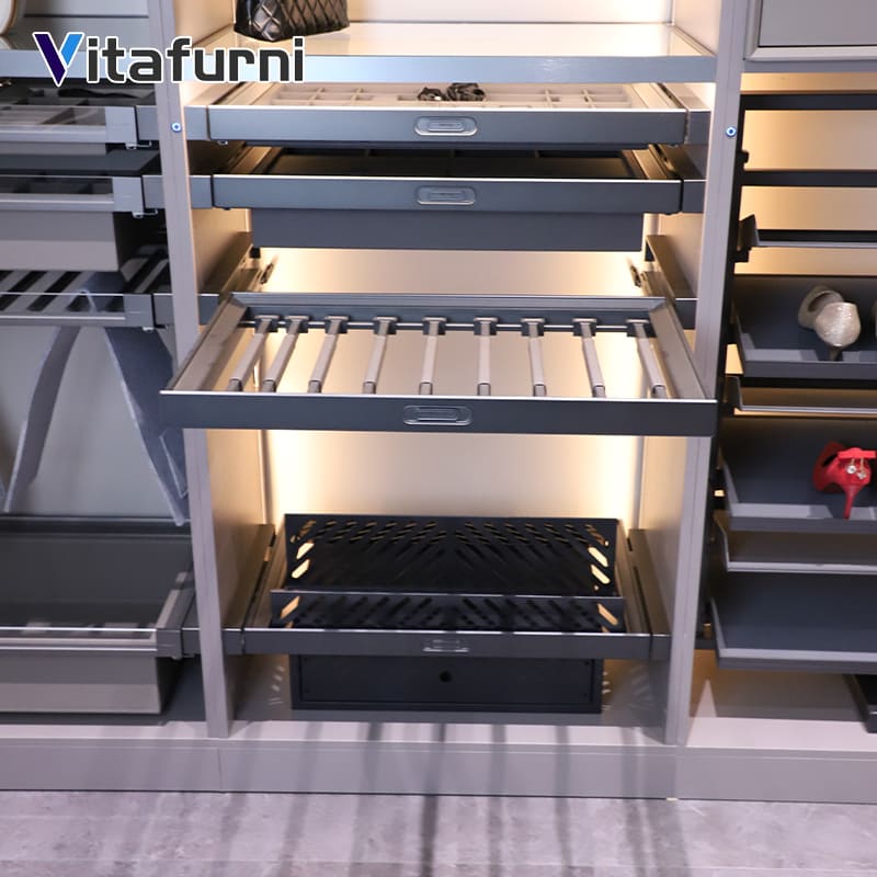 Sliding Pants Organizer for Closet